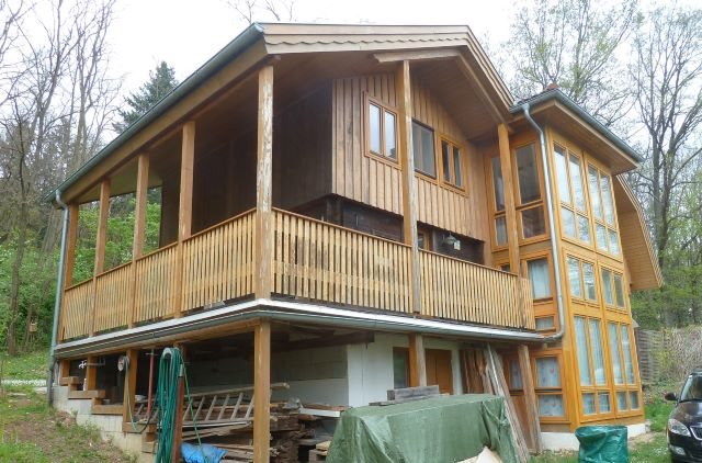 Vorher: Wohnhauszubau Mühlbach